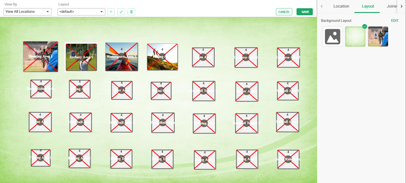 Changing the Layout Background